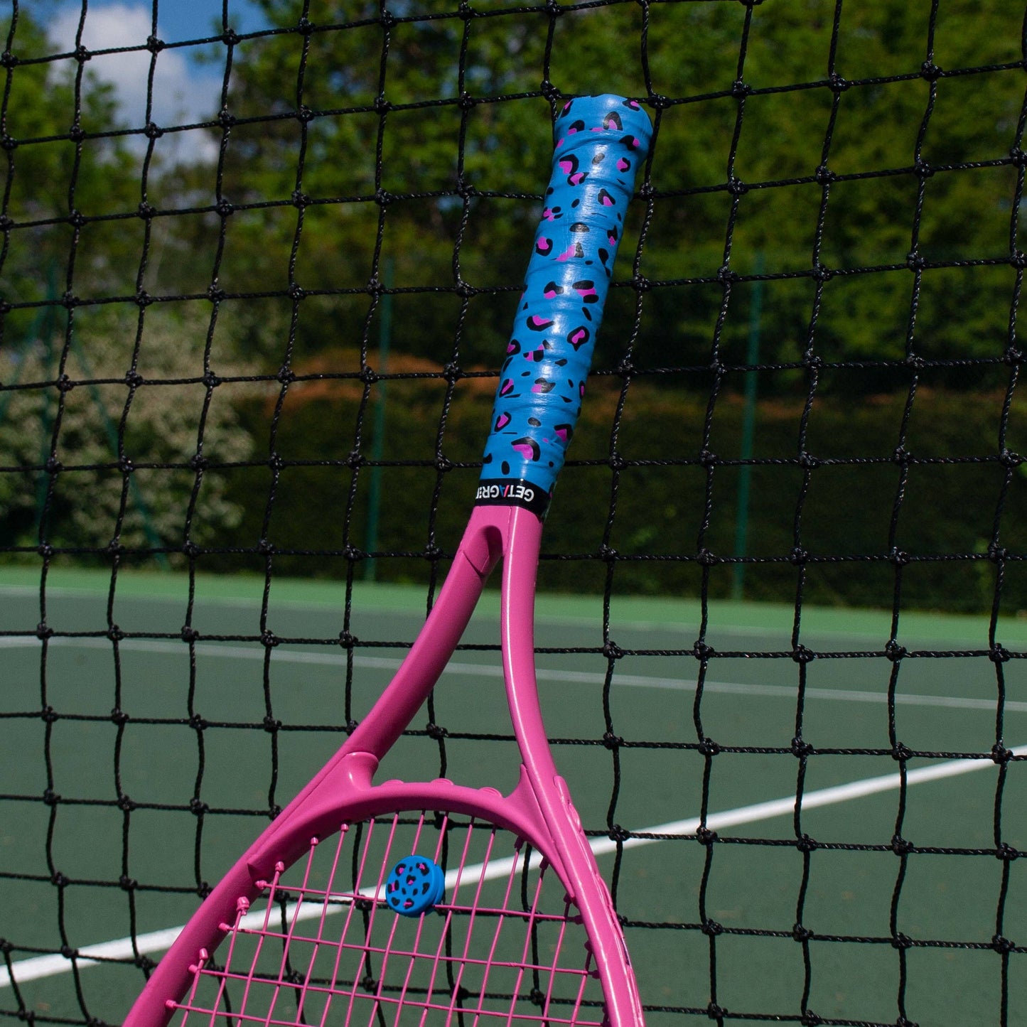 Overgrip Tennis oder Padel Blue Leo Looik Get A Grip Club - Griffband mit Style