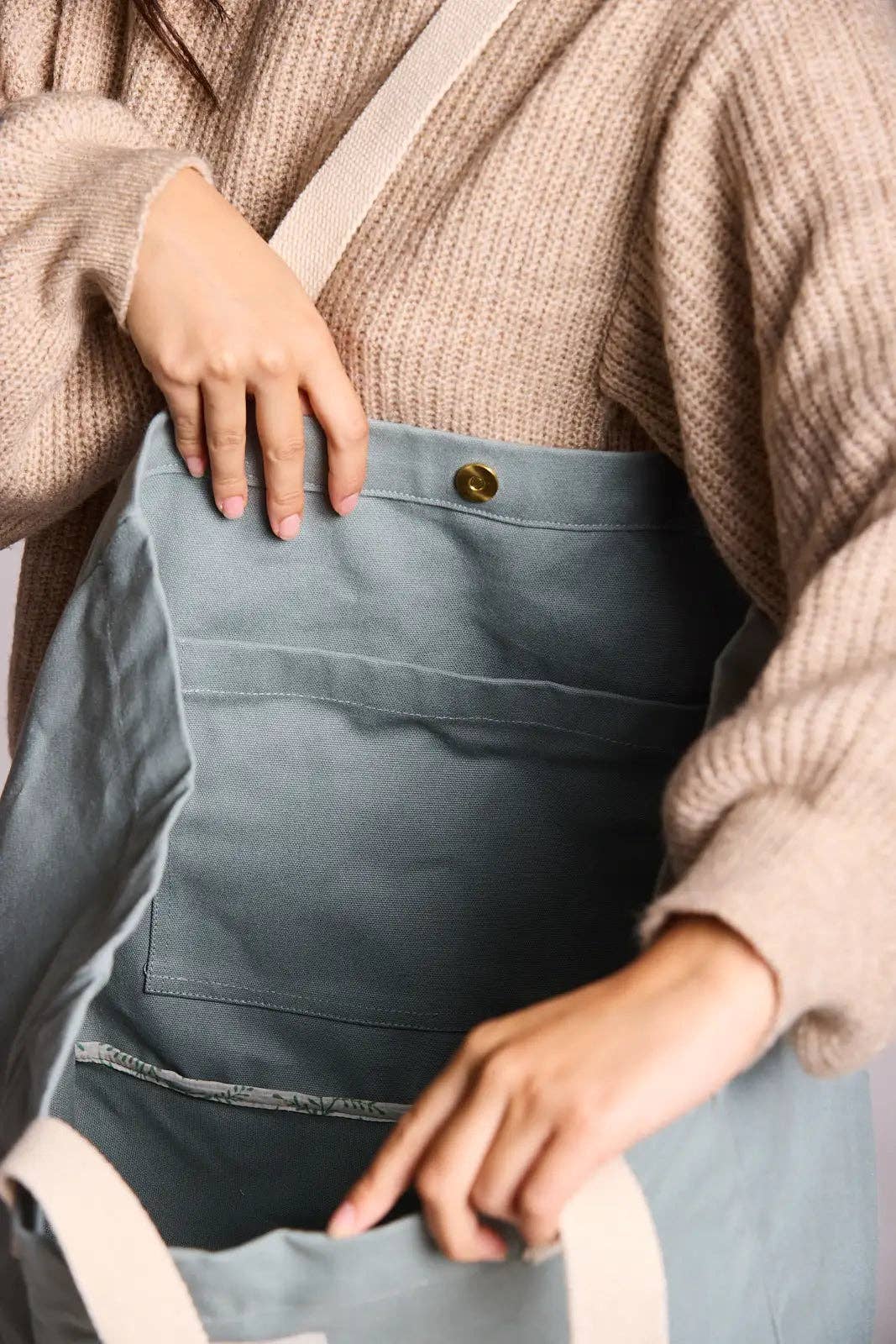 Hindbag - Claude Shopper-Tasche Salbei
