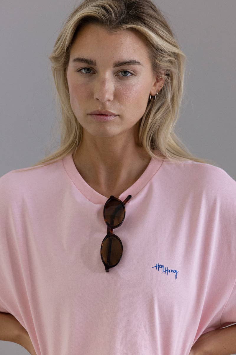 Hey Honey - Oversized T-Shirt Strawberry