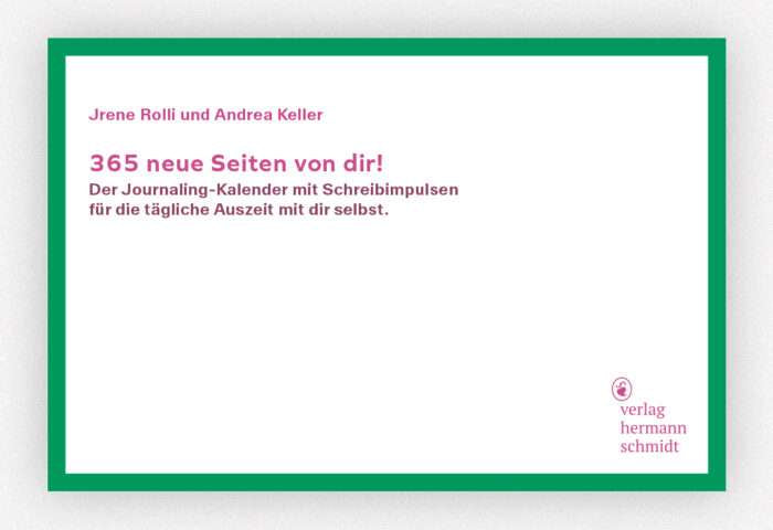 365 neue Seiten von dir - der Journaling Kalender 2026