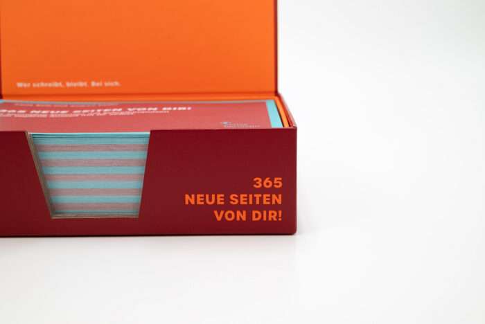 365 neue Seiten von dir - der Journaling Kalender 2027