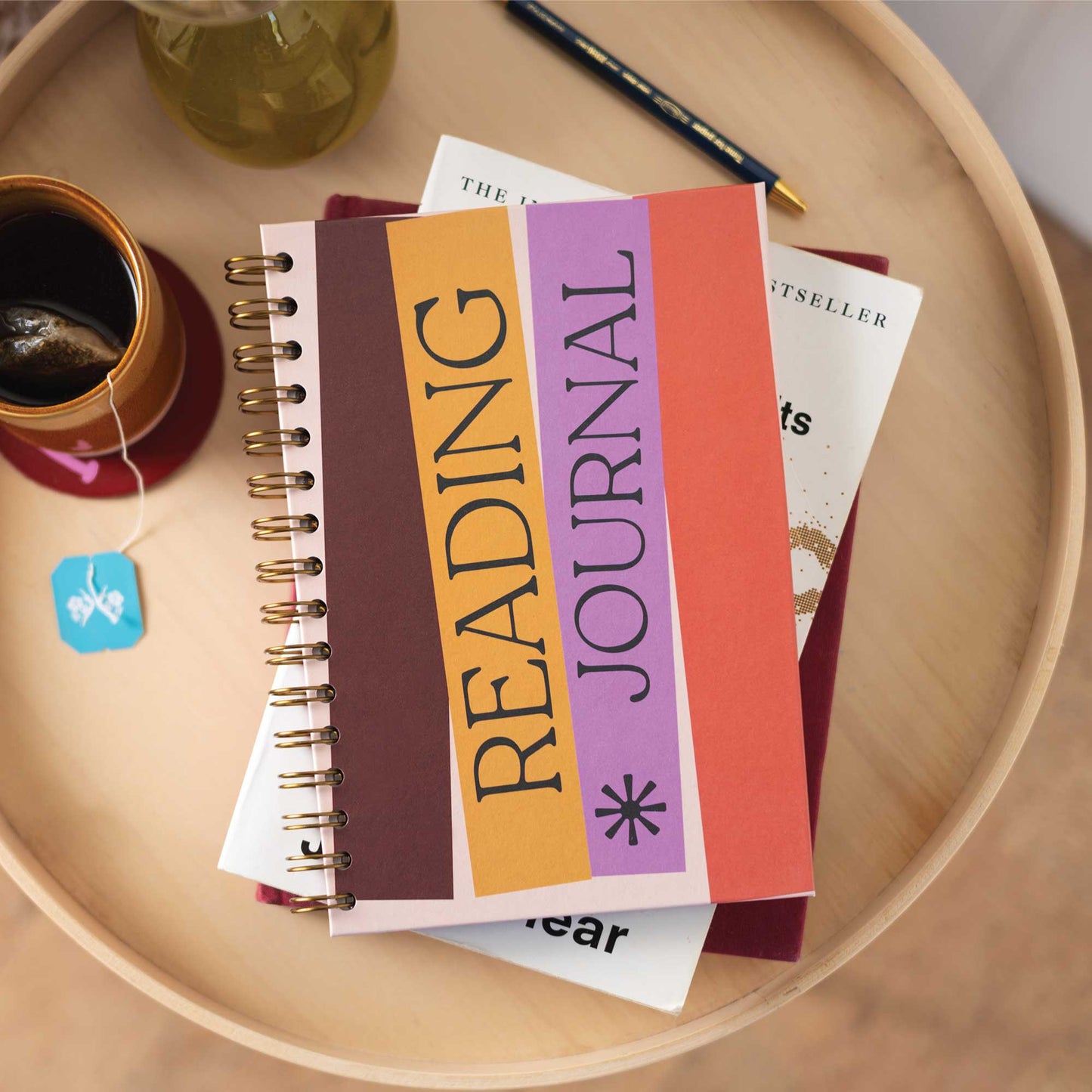 Reading Journal - Lesetagebuch A5 Hardcover/Spiral - Good Tuesday