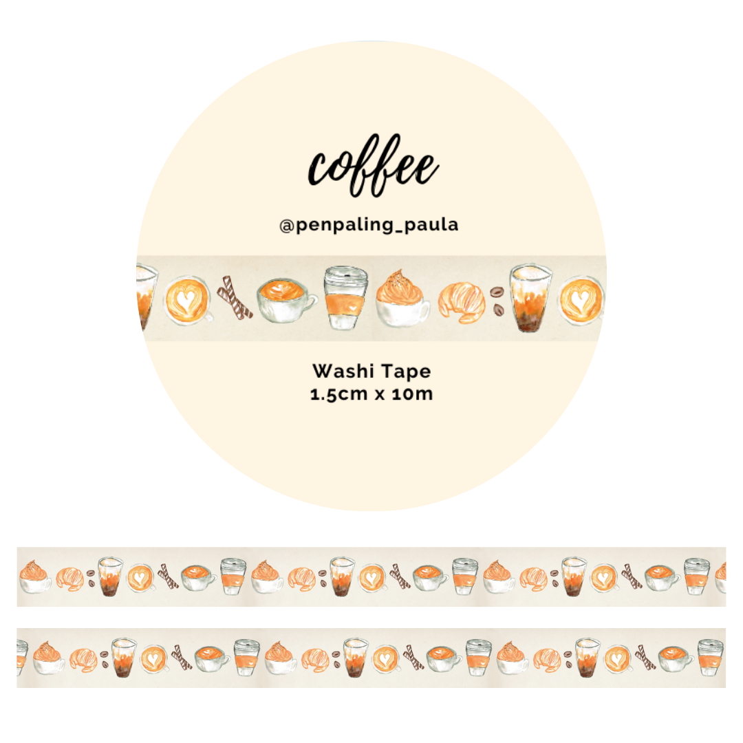 Penpaling Paula - Kaffee - Washi-Tape