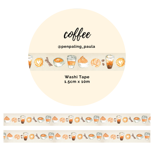 Penpaling Paula - Kaffee - Washi-Tape