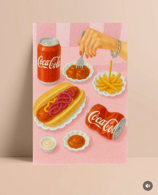 Postkarte  Soulfood Deluxe - Ute Arnold