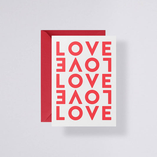 Grußkarte Love - Nuuna