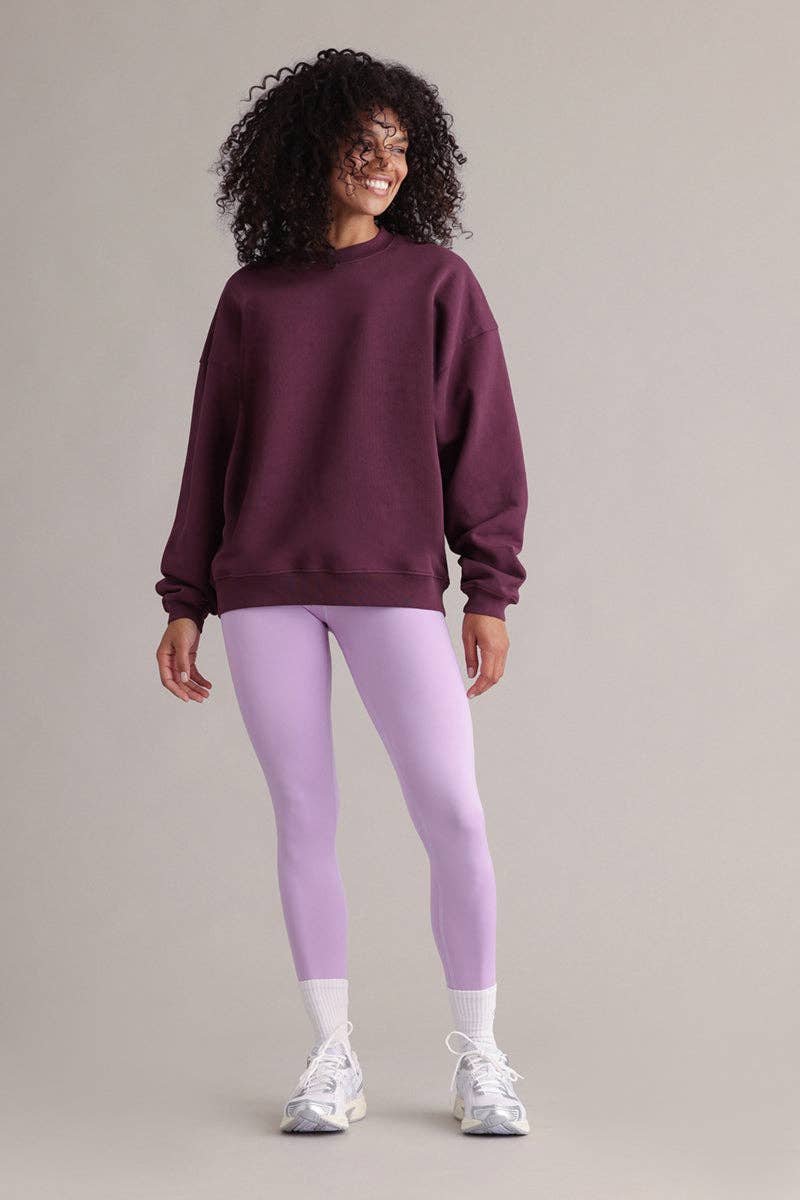 Hey Honey - Sweatshirt Rise and Shine Italian Plum
