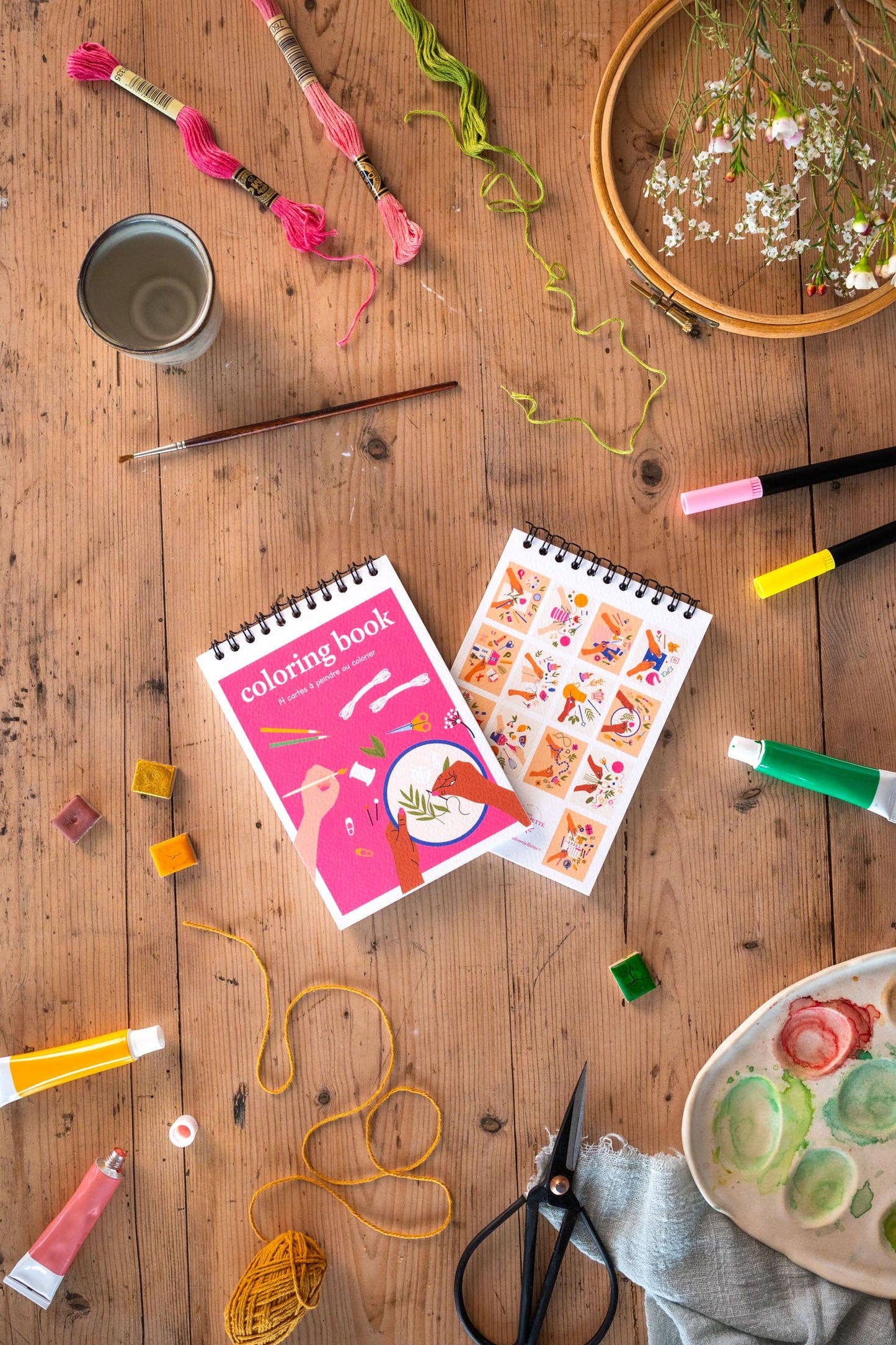 Maison Joliette - Malbuch A6 - Do It Yourself