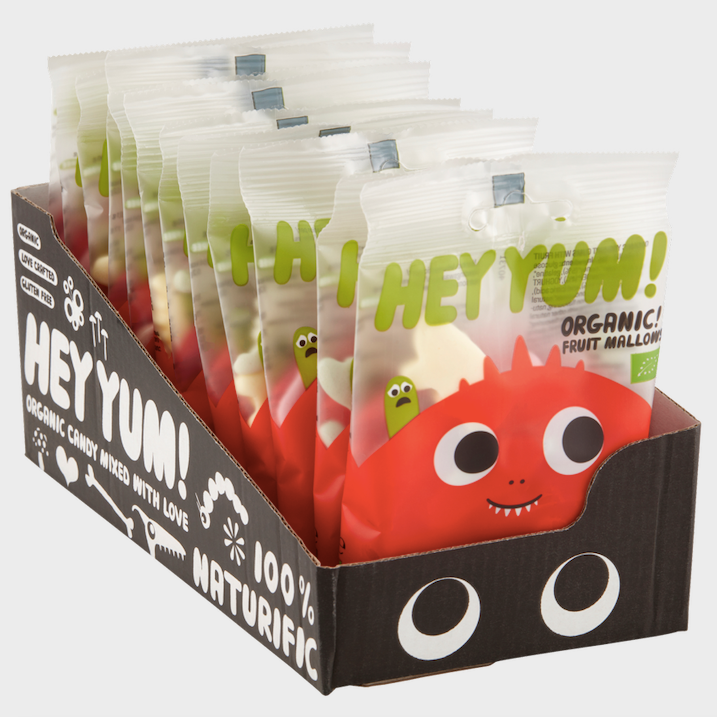 HEY YUM! - HEY YUM! Triassic Garden - Bio-Frucht-Marschmallow, 50 g