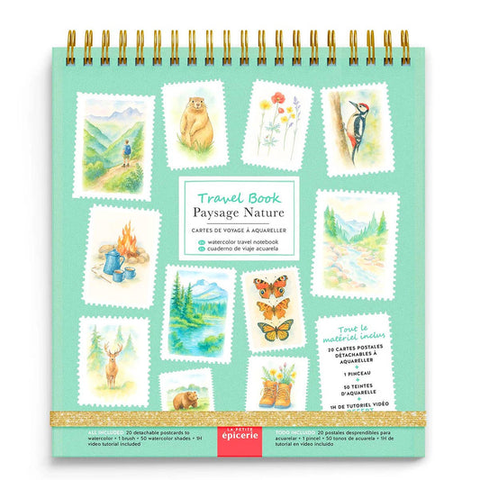 La Petite Épicerie - Malbuch - Naturlandschaft