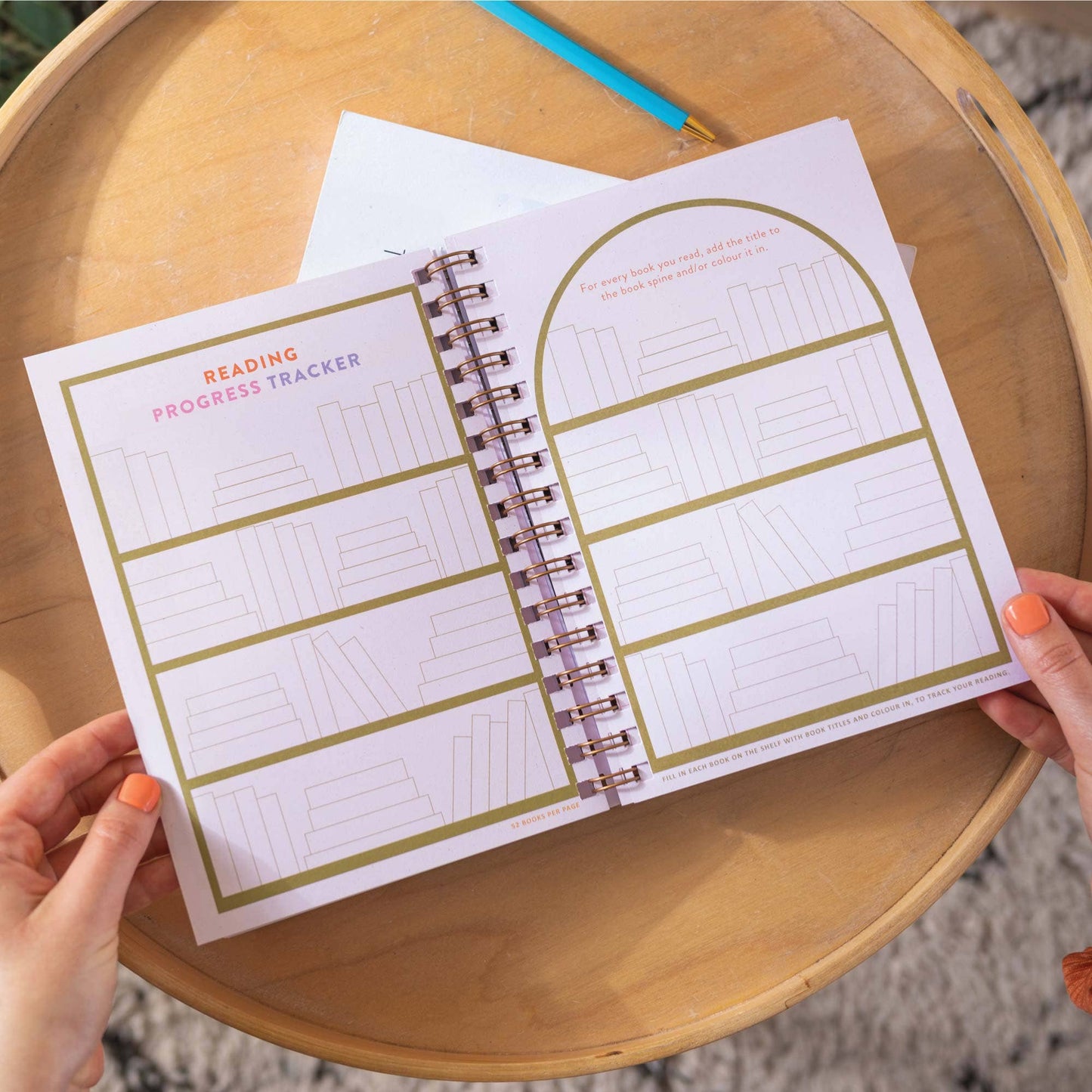 Reading Journal - Lesetagebuch A5 Hardcover/Spiral - Good Tuesday