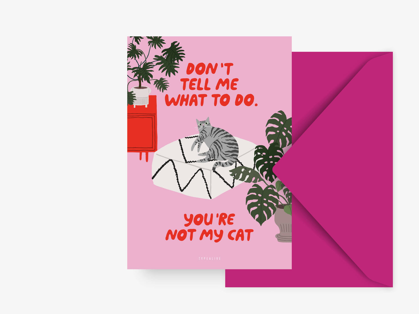 typealive - Postkarte / Petisfaction "Cats" Don't Tell Me