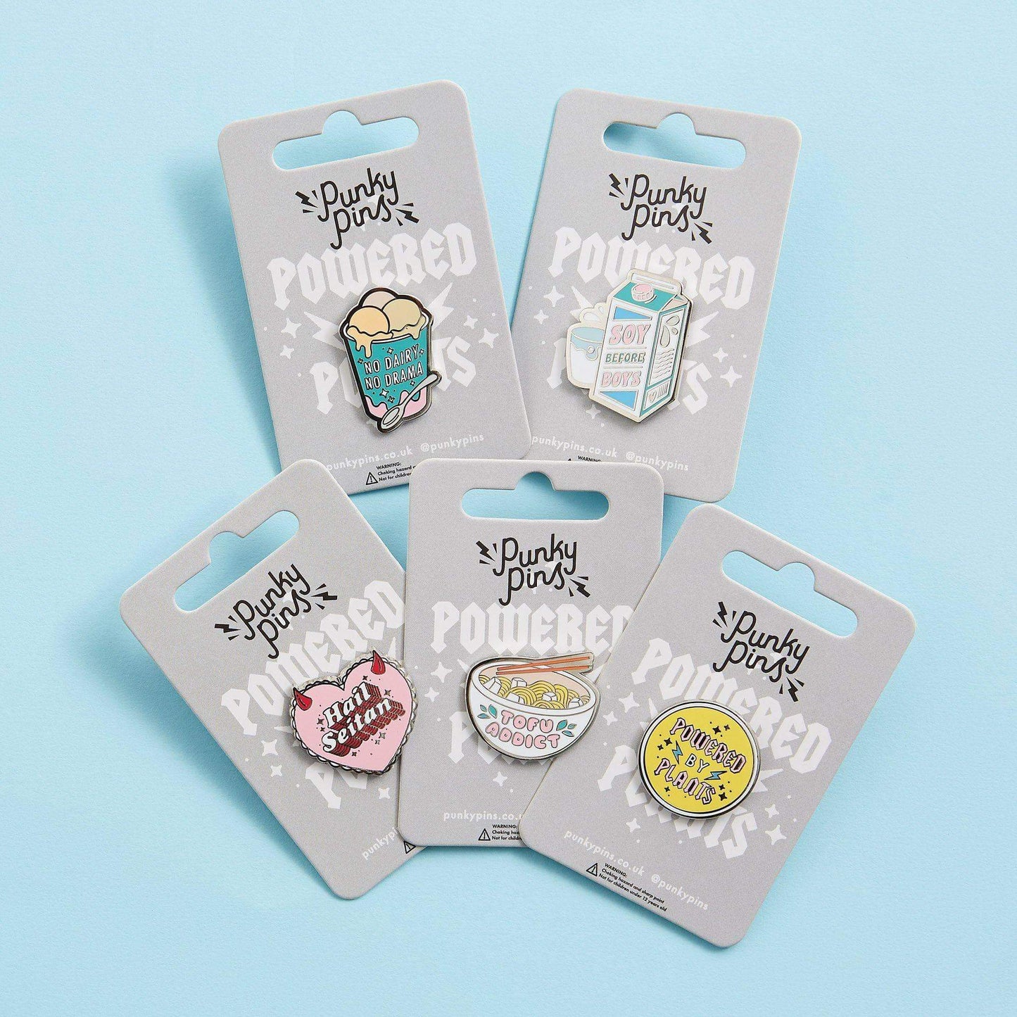 Pin Tofu-Süchtig - punky pins
