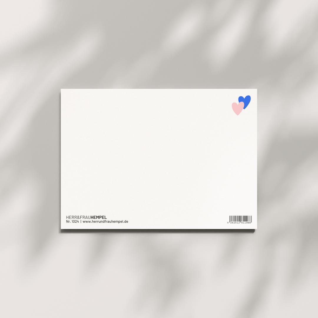Postkarte - TRAUMPAAR Herr&Frau Hempel