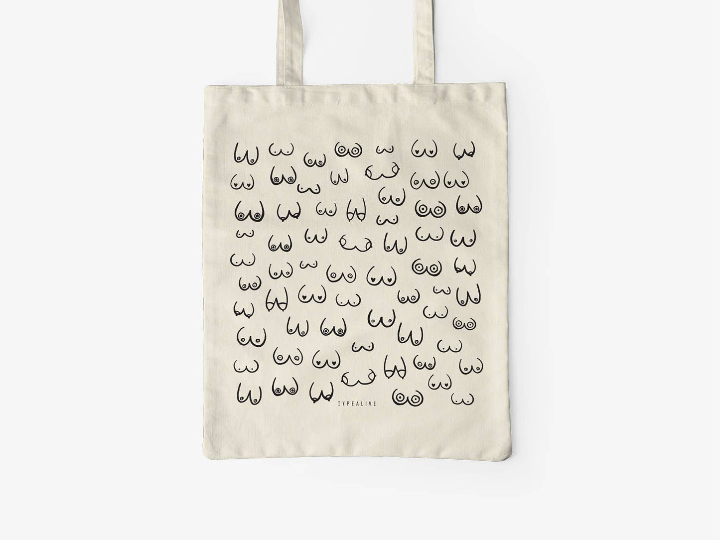 Baumwolltasche Busenfreunde - Typealive