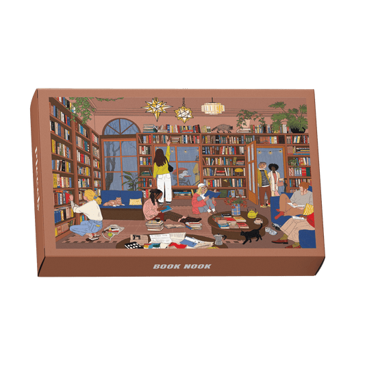 Piecely Puzzles - Mini-Puzzle Book Nook, 99 Teile