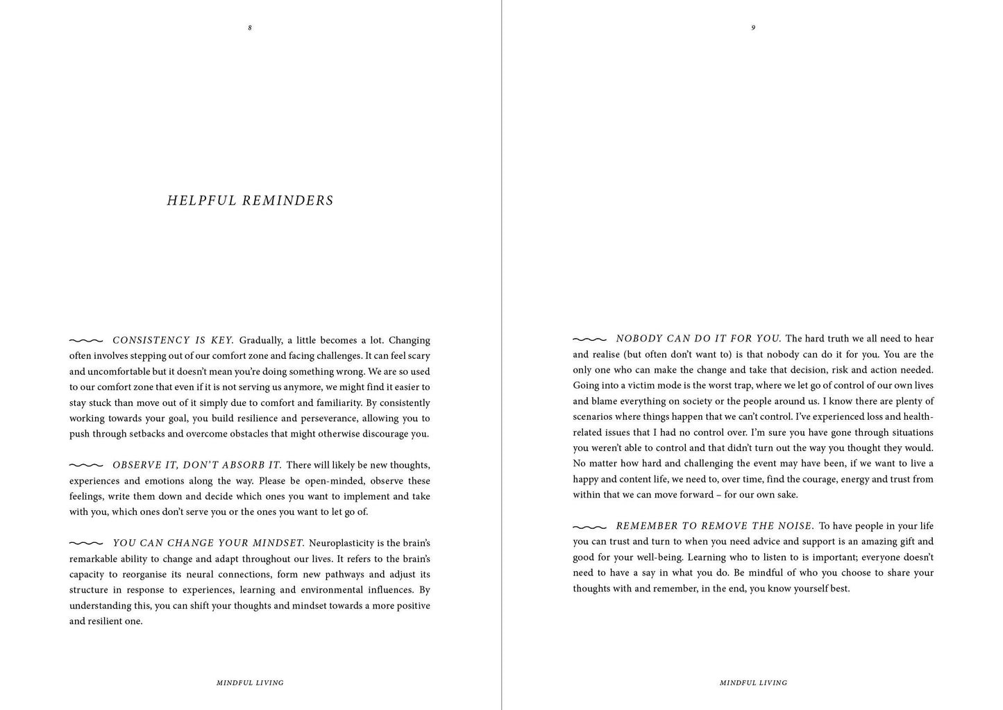 Cozy Publishing - Mindful Living - Tagebuch