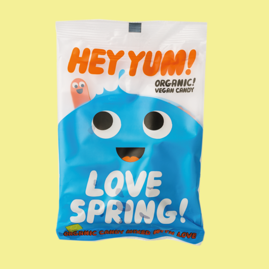 HEY YUM! - HEY YUM! Love Spring, vegane Bio-Fruchtgummis, 100 g