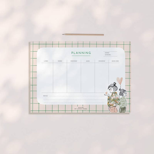 Wochenplaner „Happy“ mylovelything