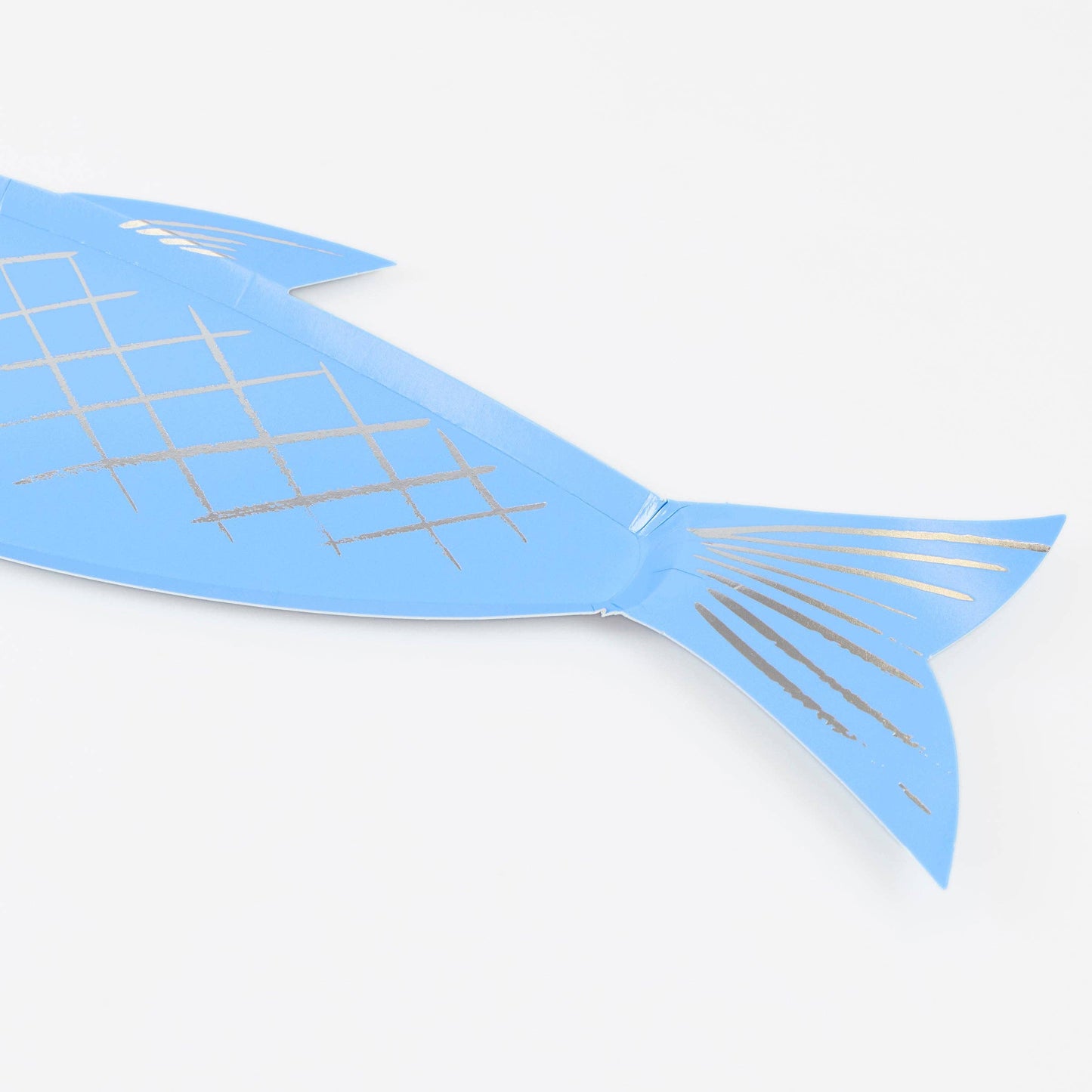 Partyteller in Fischform - Set aus 8 Fischplatten von Meri Mer