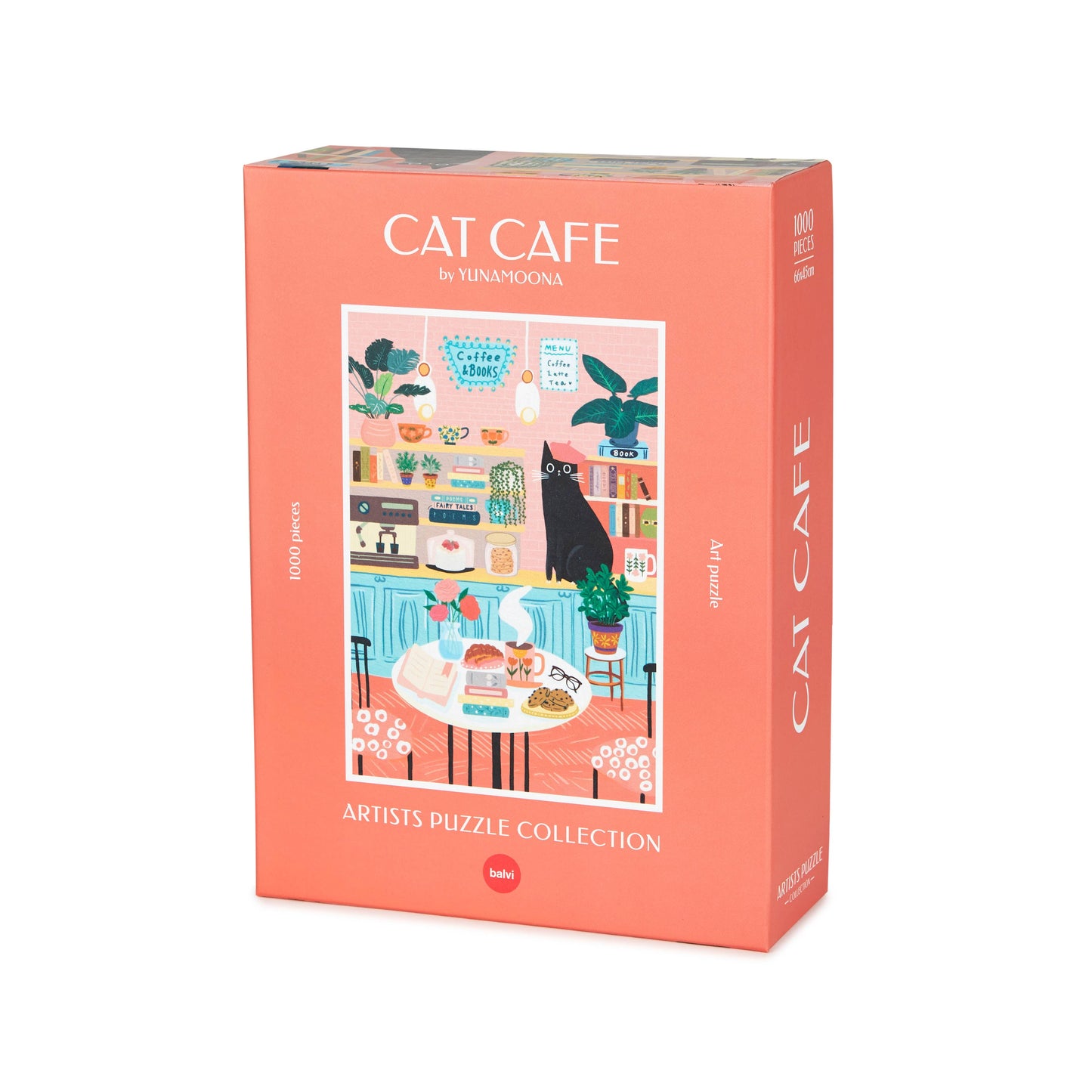 Puzzle Katzen-Café 1000 Teile - Balvi
