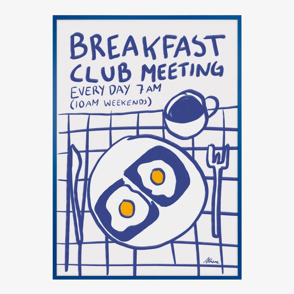 Pictufy Wholesale - Breakfast Club Eier-Kunstdruck – Naive Küchendekoration