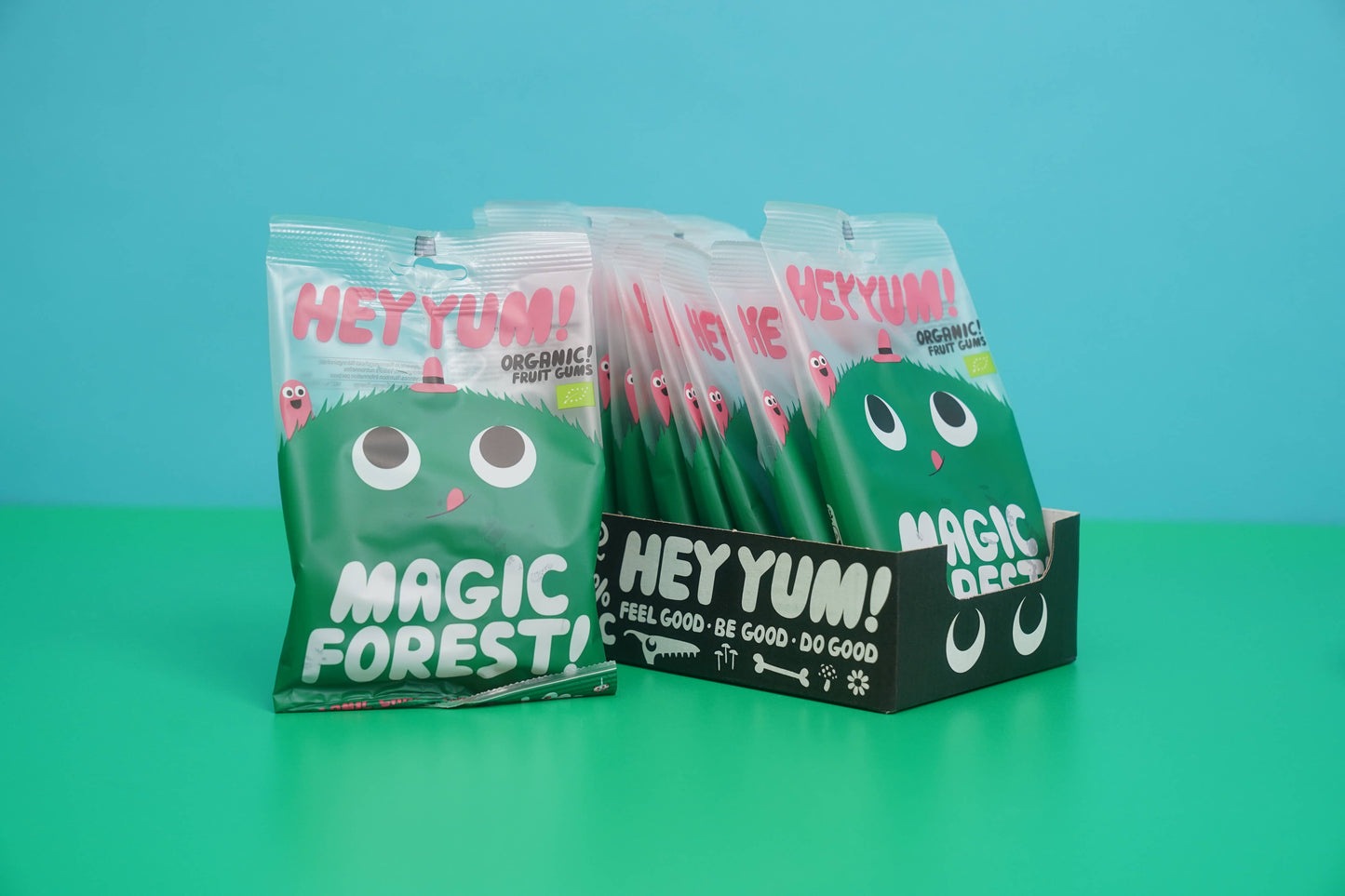HEY YUM! - HEY YUM! Magic Forest – Bio-Fruchtgummis mit Honig, 100 g
