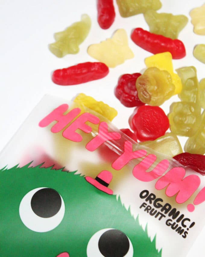 HEY YUM! - HEY YUM! Magic Forest – Bio-Fruchtgummis mit Honig, 100 g