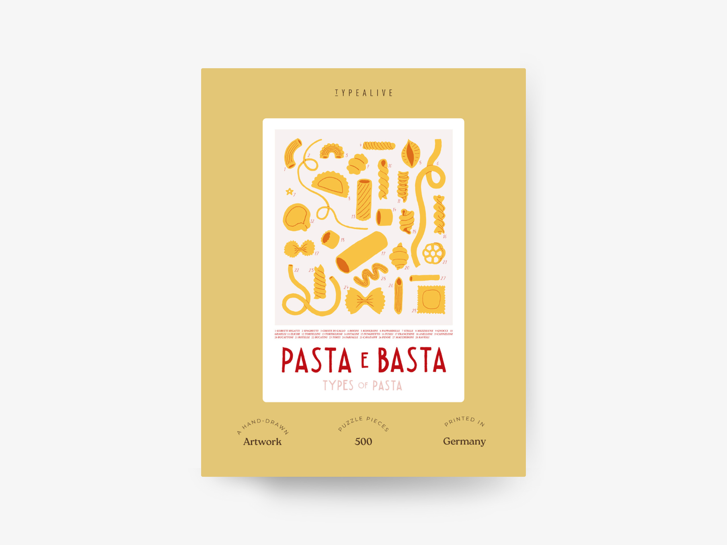 Puzzle / Pasta e Basta von typealive