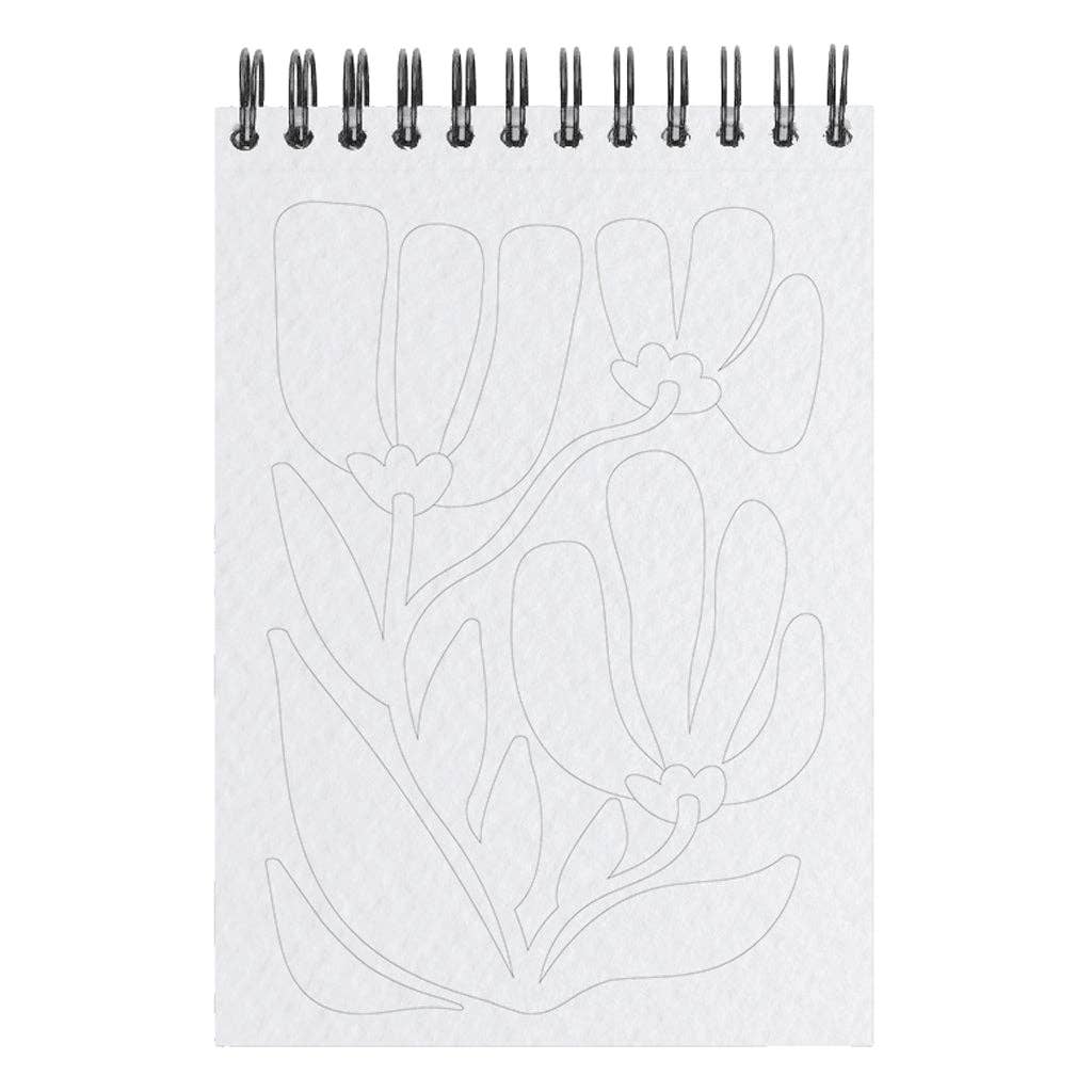 Maison Joliette Malbuch A6 - Floral #2
