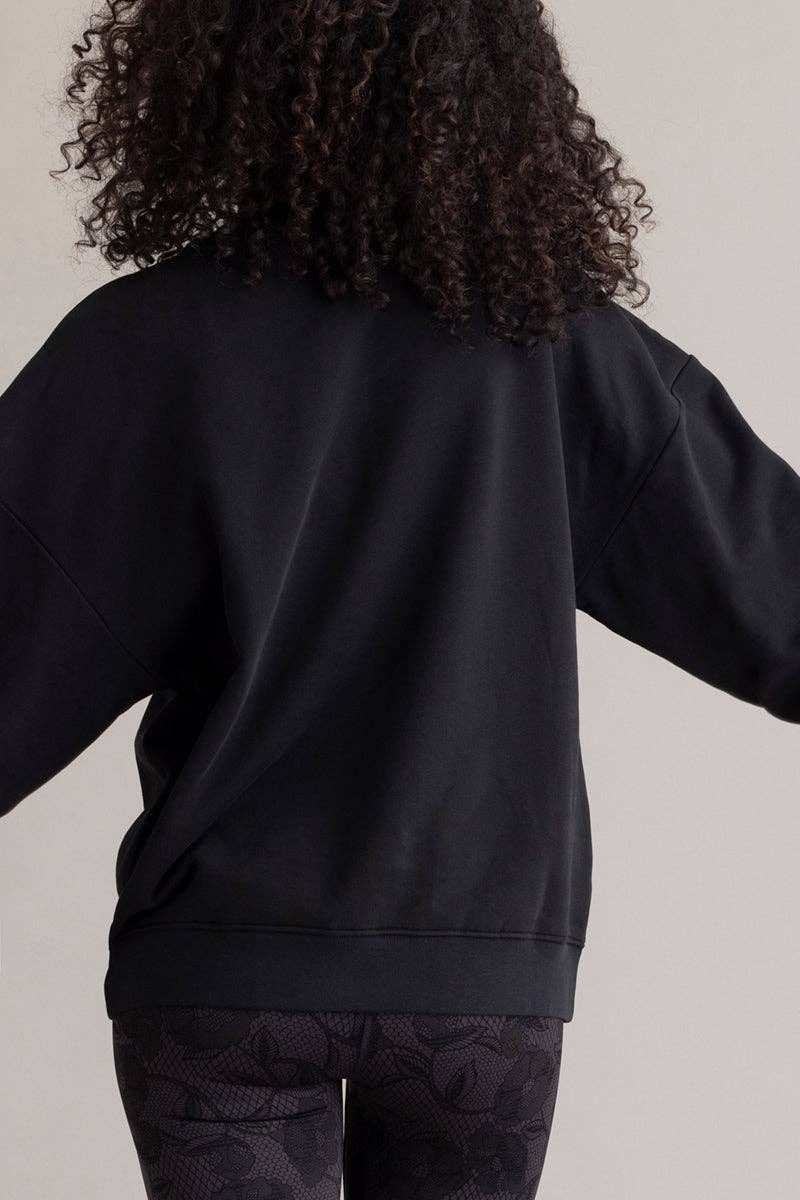 Hey Honey - Sweatshirt Amour Black