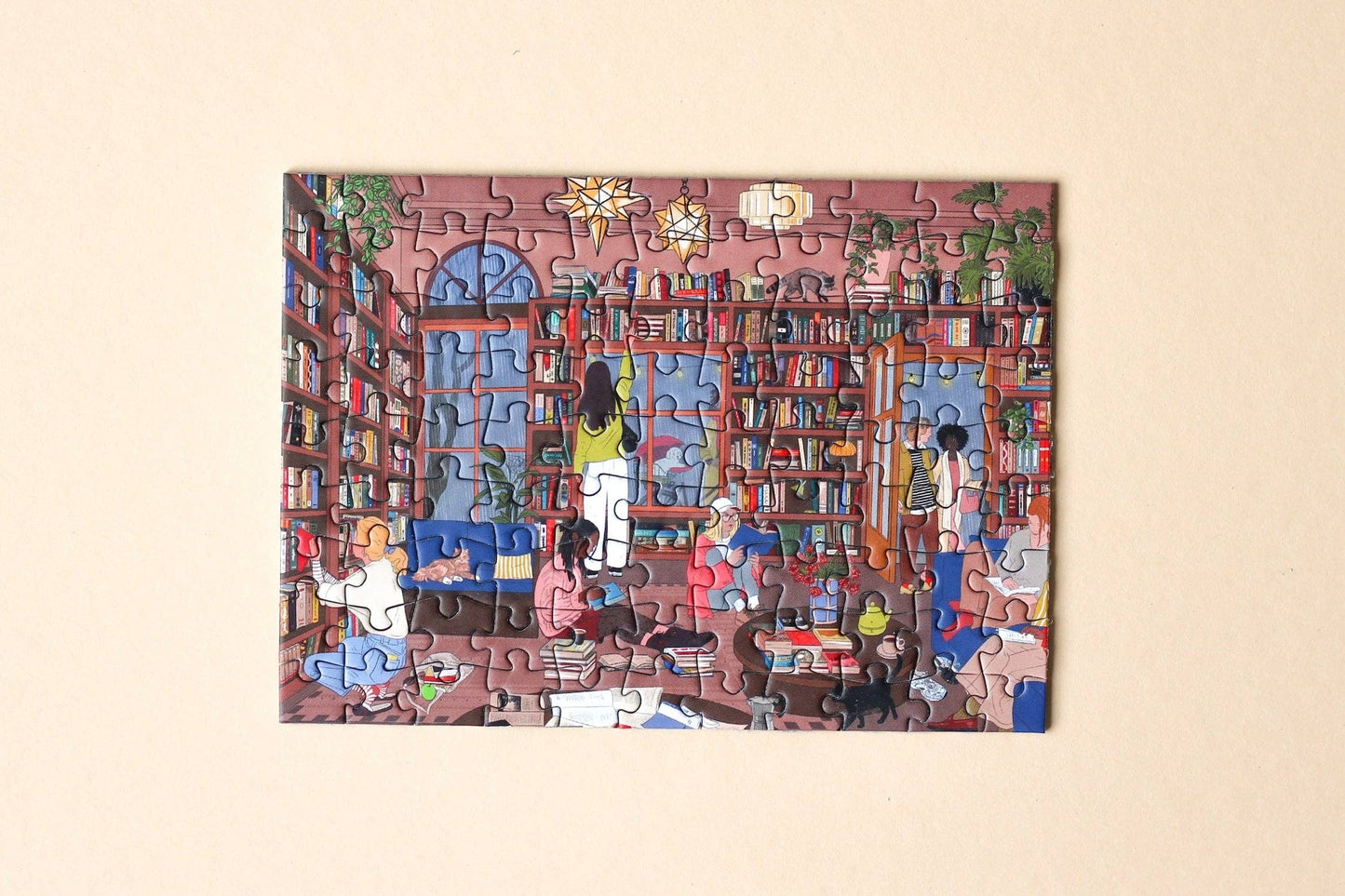 Piecely Puzzles - Mini-Puzzle Book Nook, 99 Teile