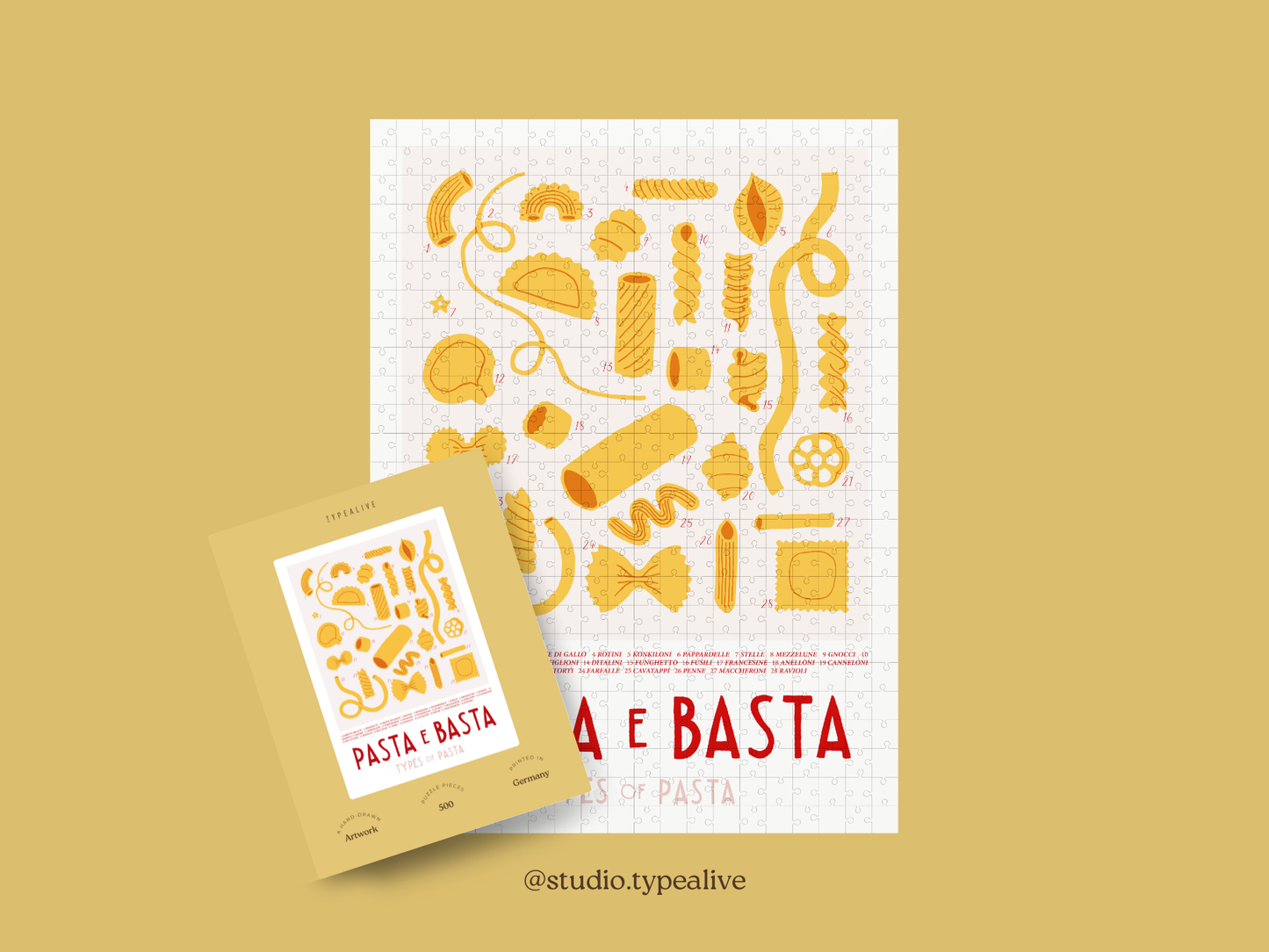 Puzzle / Pasta e Basta von typealive