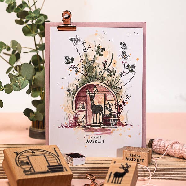 cats on appletrees - Stempel Hirschkuh Galadriel