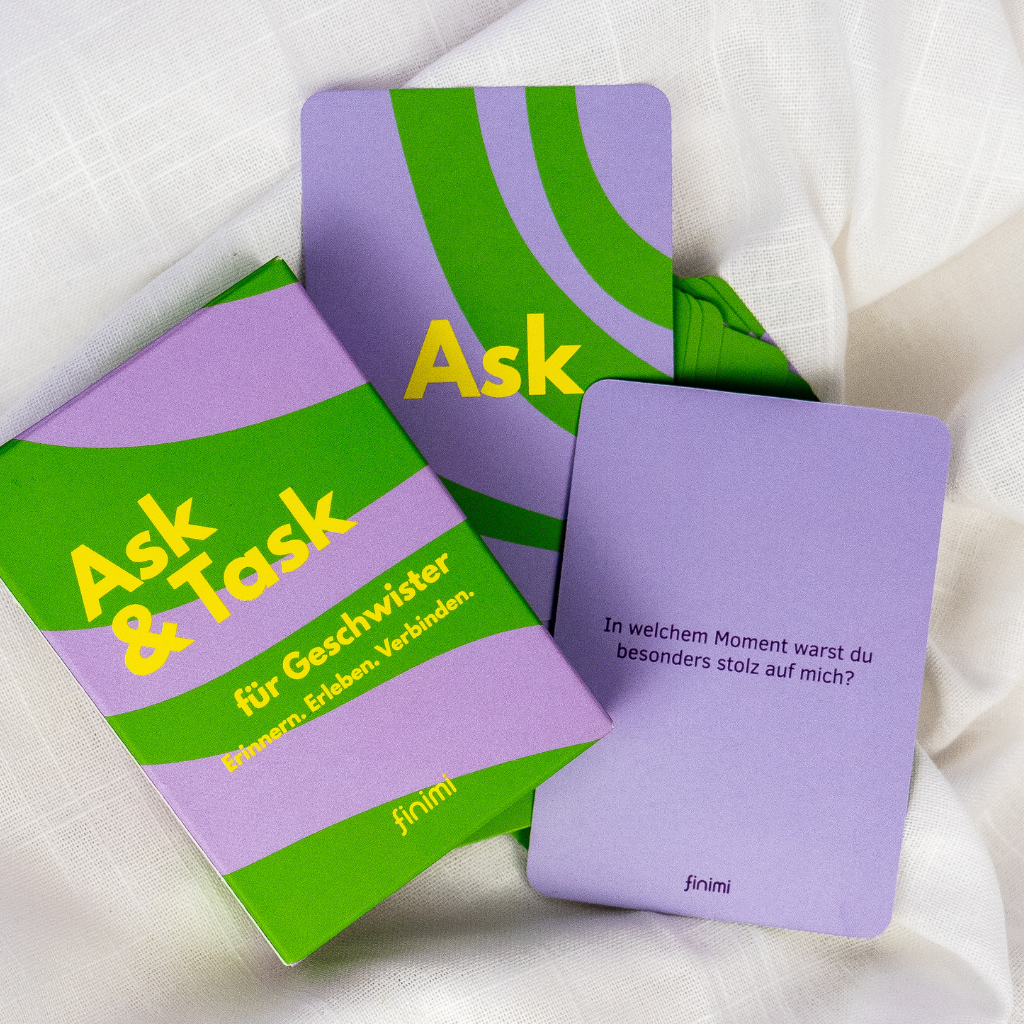 Ask & Task für Geschwister - Finimi