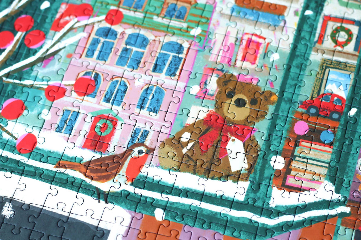 Piecely Puzzles - Puzzle Jolly Holidays, 1000 Teile