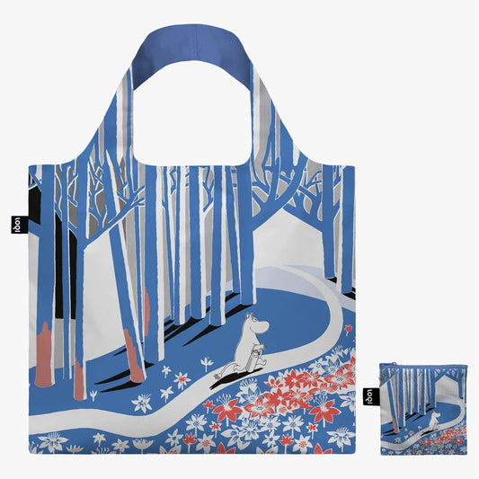 LOQI - MOOMIN Blue Forest Recycling-Tasche