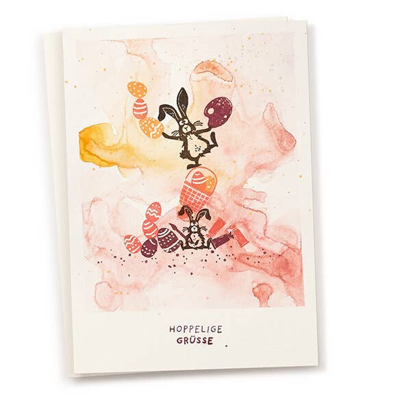 Ministempel Farbtube - cats on appletrees
