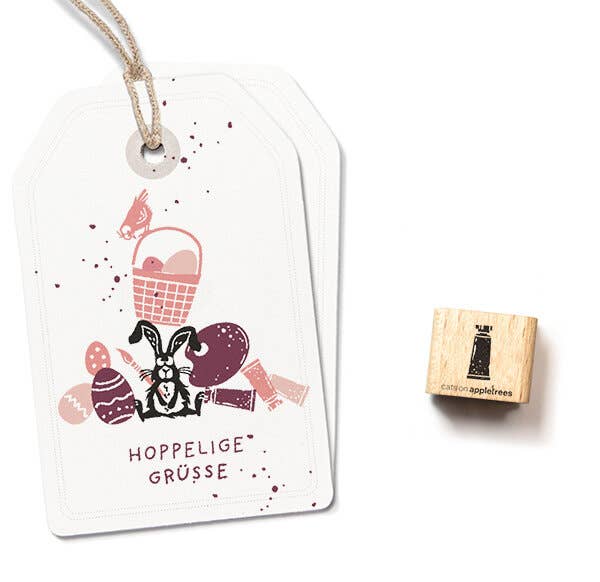 Ministempel Farbtube - cats on appletrees