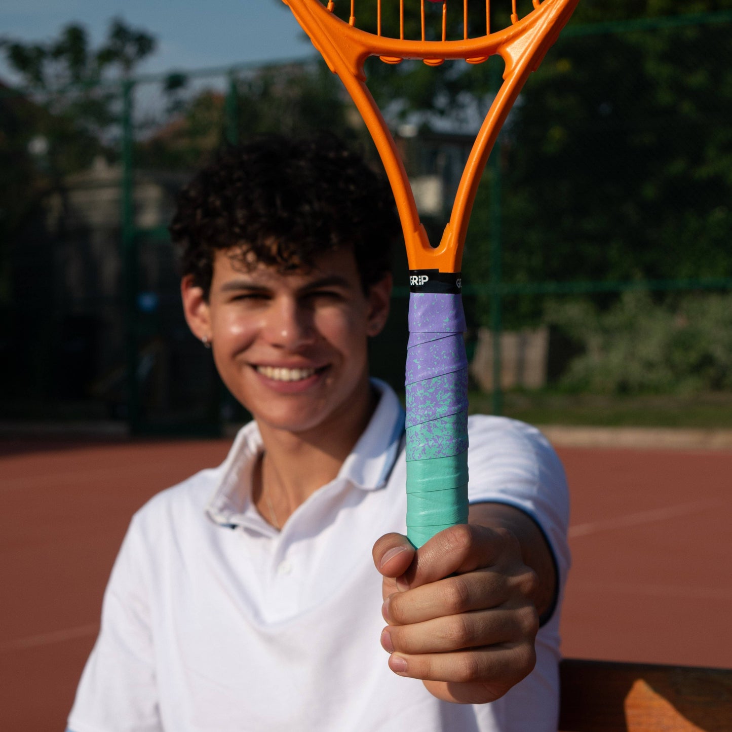 Overgrip Tennis oder Padel Neon Gradient Get A Grip Club - Griffband mit Style