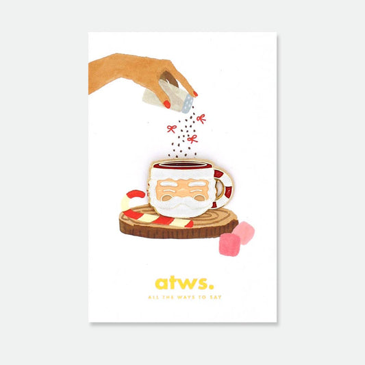 Pin Santa-Cup - All the ways to say