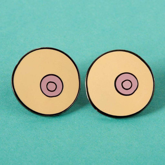 Punky Pins - Tiddies Emaille Pin Set