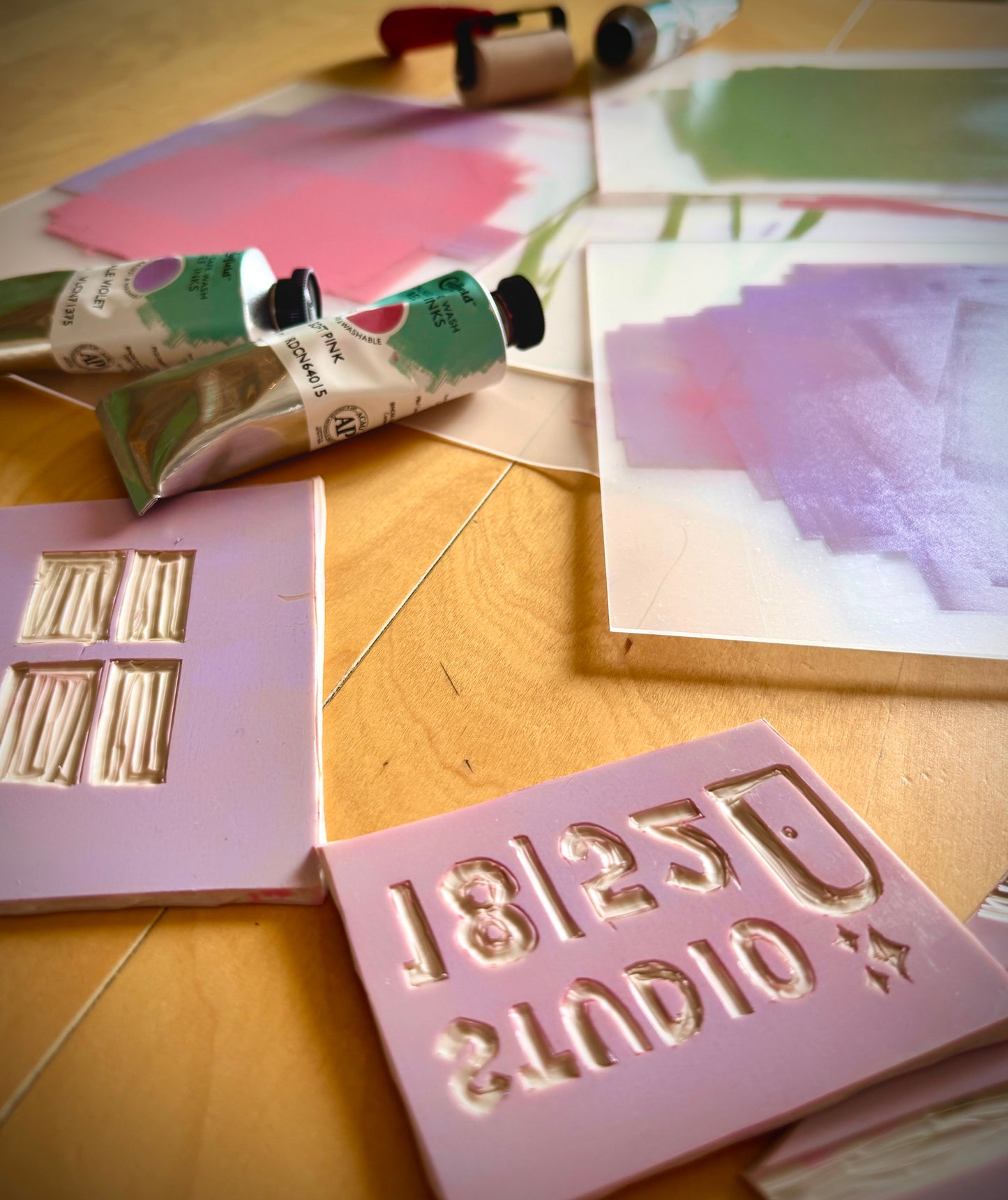 Workshop Linoleum Miniatures (Basics) mit Ricki @STUDIO1852_ 5.9.2026 von 14.30-17.30 Uhr
