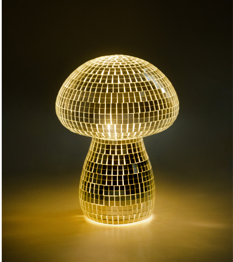 L'expressionist - Facettiertes Disko-Pilz-Nachtlicht