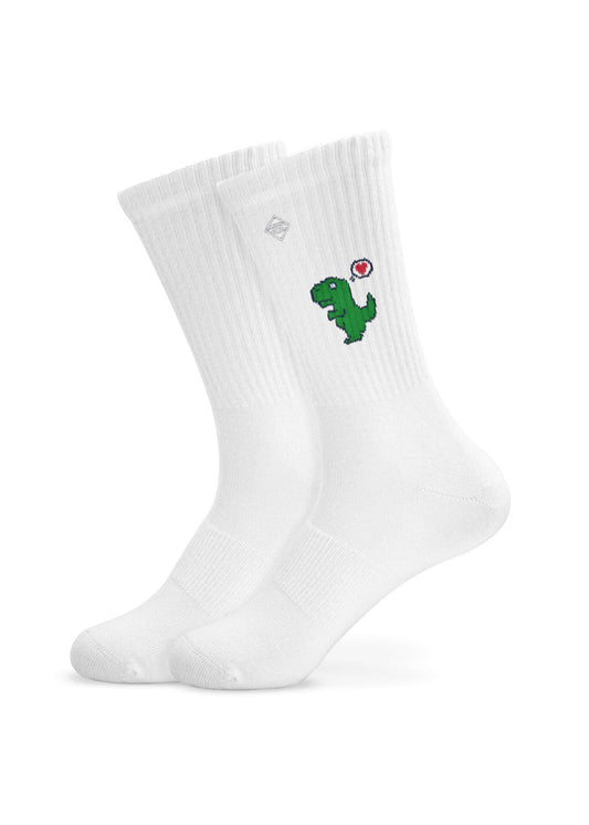 Dino Love - Tennis Socken von J. Clay