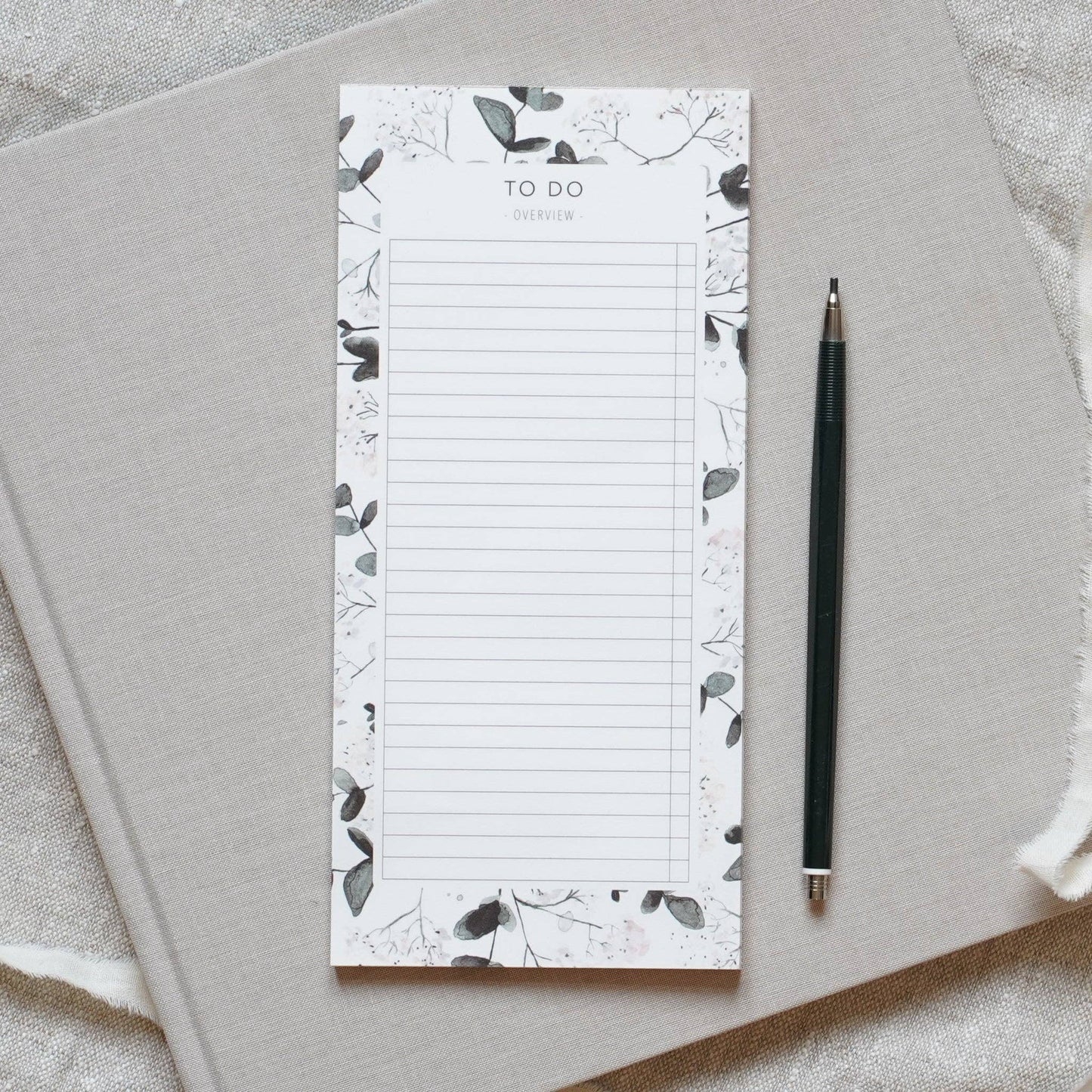 Notizblock - Pale Blossoms von Leo La Douce