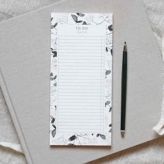 Notizblock - Pale Blossoms von Leo La Douce