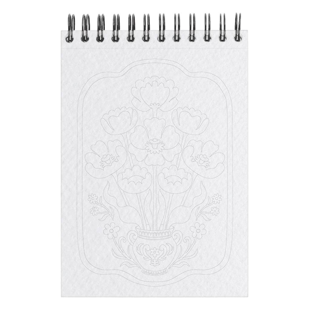 Maison Joliette - Malbuch A6 - Bloom