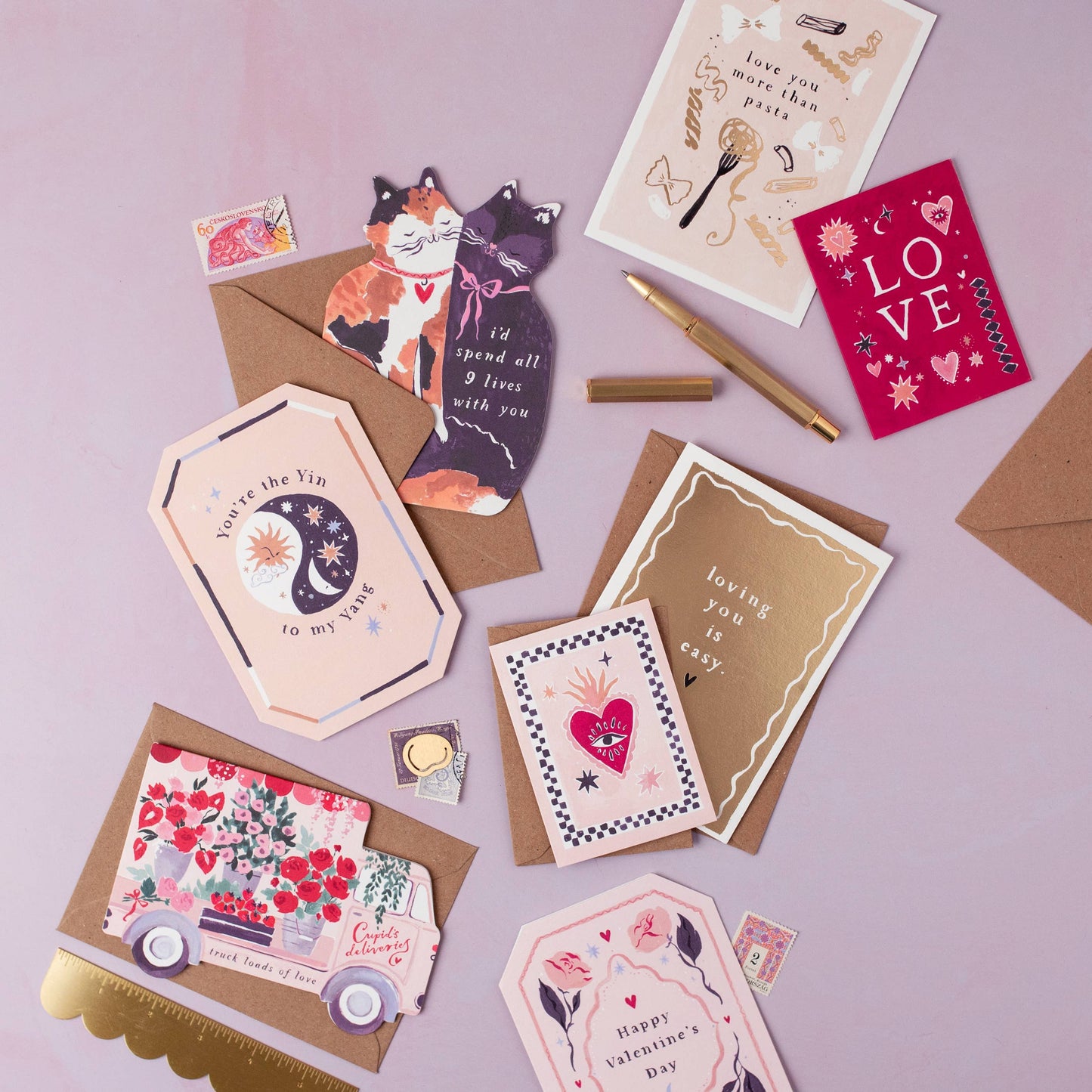 Truck Loads of Love Karte | Grußkarten zum Valentinstag Sister Paper