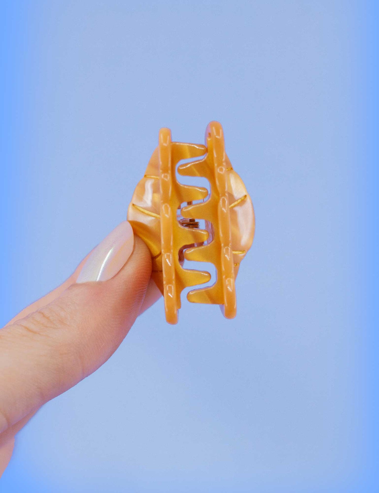 Mini Croissant Hairclip - Joanna Behar